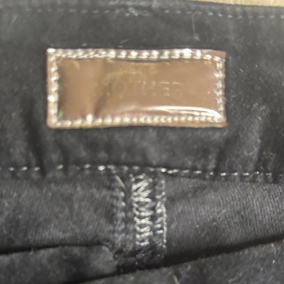 MOTHER Black Skinny Jeans velvet - Picture 5 of 8